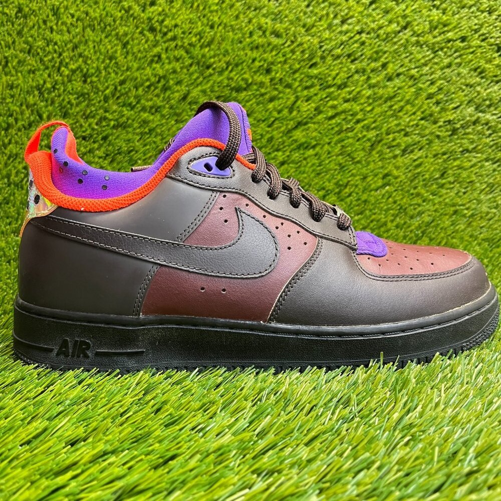 Nike Air Force 1 CMFT Mens Size 11 Brown Black Athletic Lifestyle Shoes Sneakers